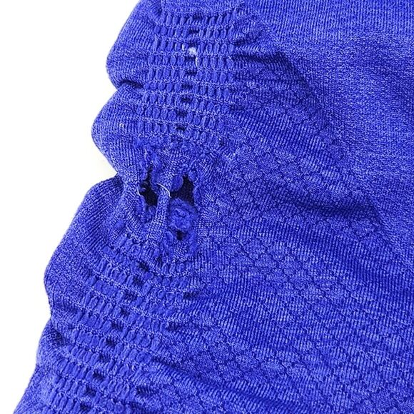 Lululemon In The Flow Crop II Leggings Heathered Pigment Blue Women's Est Size 8 - Picture 4 of 10